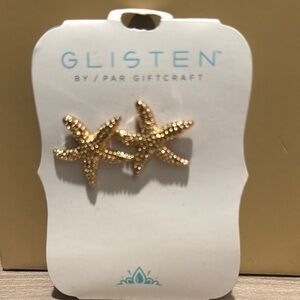 Glisten Starfish Earrings